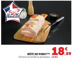 U Express Rôti de porc offre