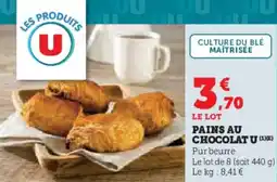 U Express Pains au chocolat u offre