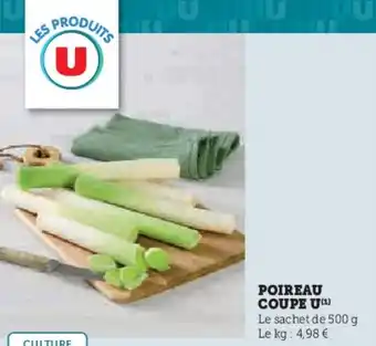 U Express Poireau coupe u offre