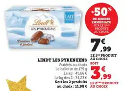 U Express Lindt les pyreneens offre