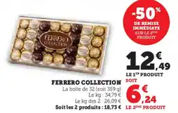 U Express Ferrero collection offre