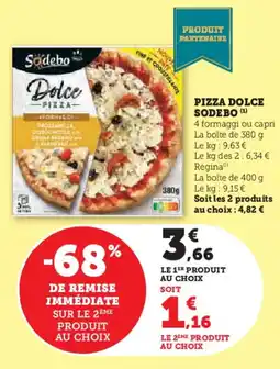 U Express Pizza dolce sodebo offre
