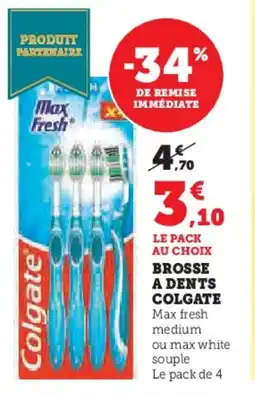 U Express Brosse a dents colgate offre
