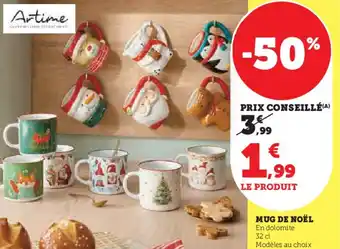 U Express Mug de noël offre