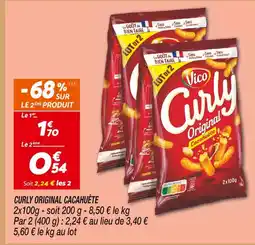 Netto Vico curly original cacahuète offre