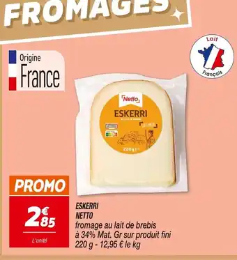 Netto Netto eskerri offre