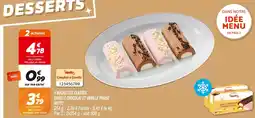 Netto Netto bûchettes glacées vanille chocolat et vanille fraise offre