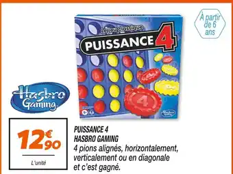 Netto Hasbro gaming puissance 4 offre