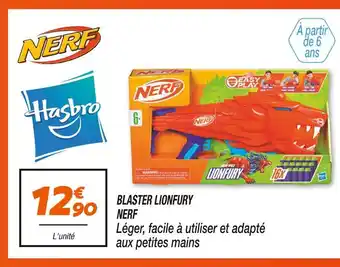Netto Hasbro blaster lionfury offre