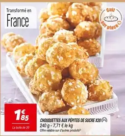 Netto Chouquettes aux pépites de sucre offre