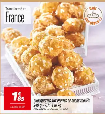 Netto Chouquettes aux pépites de sucre offre