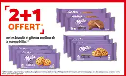 Netto Milka 2+1 offert sur les biscuits et gâteaux moelleux de la marque milka offre