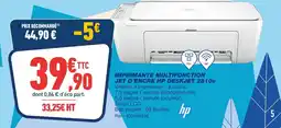 Bureau Vallée Hp imprimante multifonction jet d'encre deskjet 2810e offre
