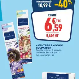 Bureau Vallée Faber-castell romantic manga goldfaber sketch marker set no. 2 offre