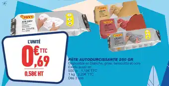 Bureau Vallée Jovi pâte autodurcissante 250 gr offre