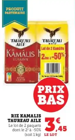 Hyper U Riz kamalis taureau aile offre