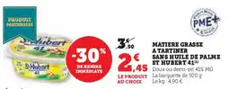 Hyper U Matiere grasse a tartiner sans huile de palme st hubert 41 offre