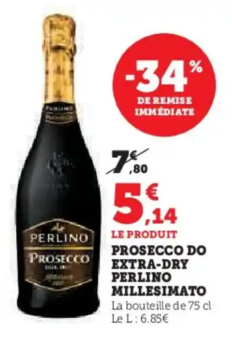 Hyper U Prosecco do extra-dry perlino millesimato offre