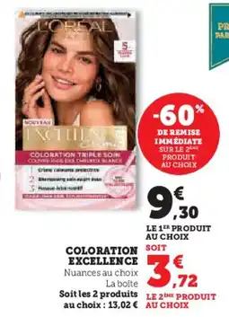 Hyper U Coloration excellence offre