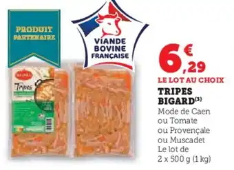 Hyper U Tripes bigard offre