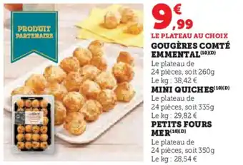 Hyper U Gougères comté emmental offre