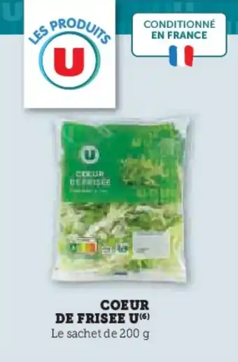 Hyper U Coeur de frisee u offre