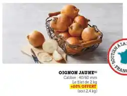 Hyper U Oignon jaune offre