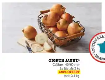 Hyper U Oignon jaune offre