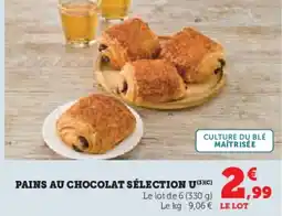 Hyper U Pains au chocolat sélection u offre