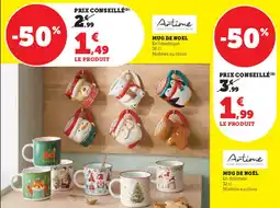 Hyper U Mug de noël offre