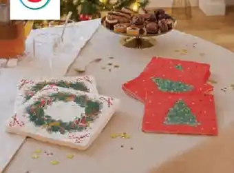 Hyper U Nappe u couronne de noël offre