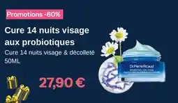 Stanhome Cure 14 nuits visage aux probiotiques offre