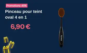 Stanhome Pinceau pour teint oval 4 en 1 offre