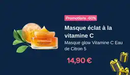Stanhome Masque éclat à la vitamine c offre