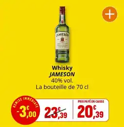 Coccimarket Whisky jameson offre