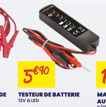 Carter-Cash Testeur de batterie offre