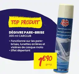 Carter-Cash Dégivre pare-brise offre