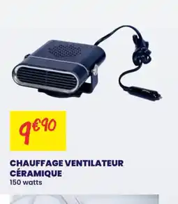 Carter-Cash Chauffage ventilateur céramique offre