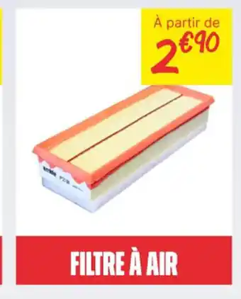 Carter-Cash Filtre à air offre