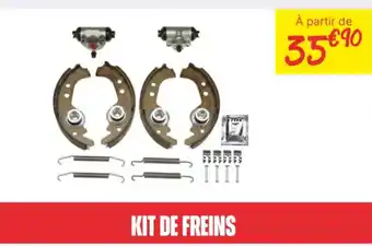 Carter-Cash Kit de freins offre