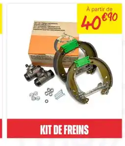 Carter-Cash Kit de freins offre