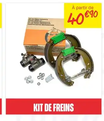 Carter-Cash Kit de freins offre
