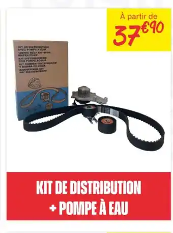Carter-Cash Kit de distribution + pompe à eau offre