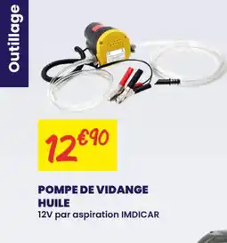 Carter-Cash Pompe de vidange huile offre