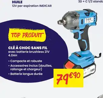 Carter-Cash Clé à choc sans fil offre