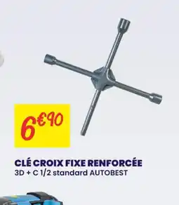 Carter-Cash Clé croix fixe renforcée offre