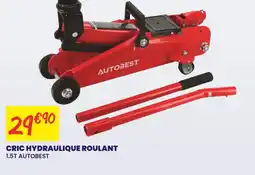 Carter-Cash Cric hydraulique roulant offre