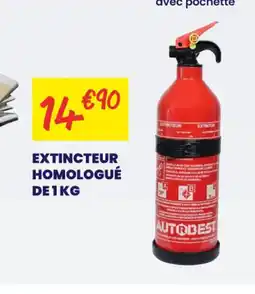 Carter-Cash Extincteur homologué offre