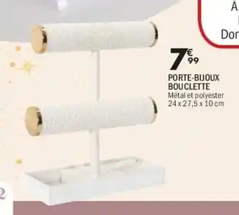 La Foir'Fouille Porte-bijoux bouclette offre