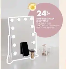 La Foir'Fouille Miroir lumineux hollywood offre